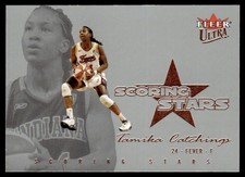 2004-05 Fleer Ultra WNBA Scoring Stars Tamika Catchings #3 SS B