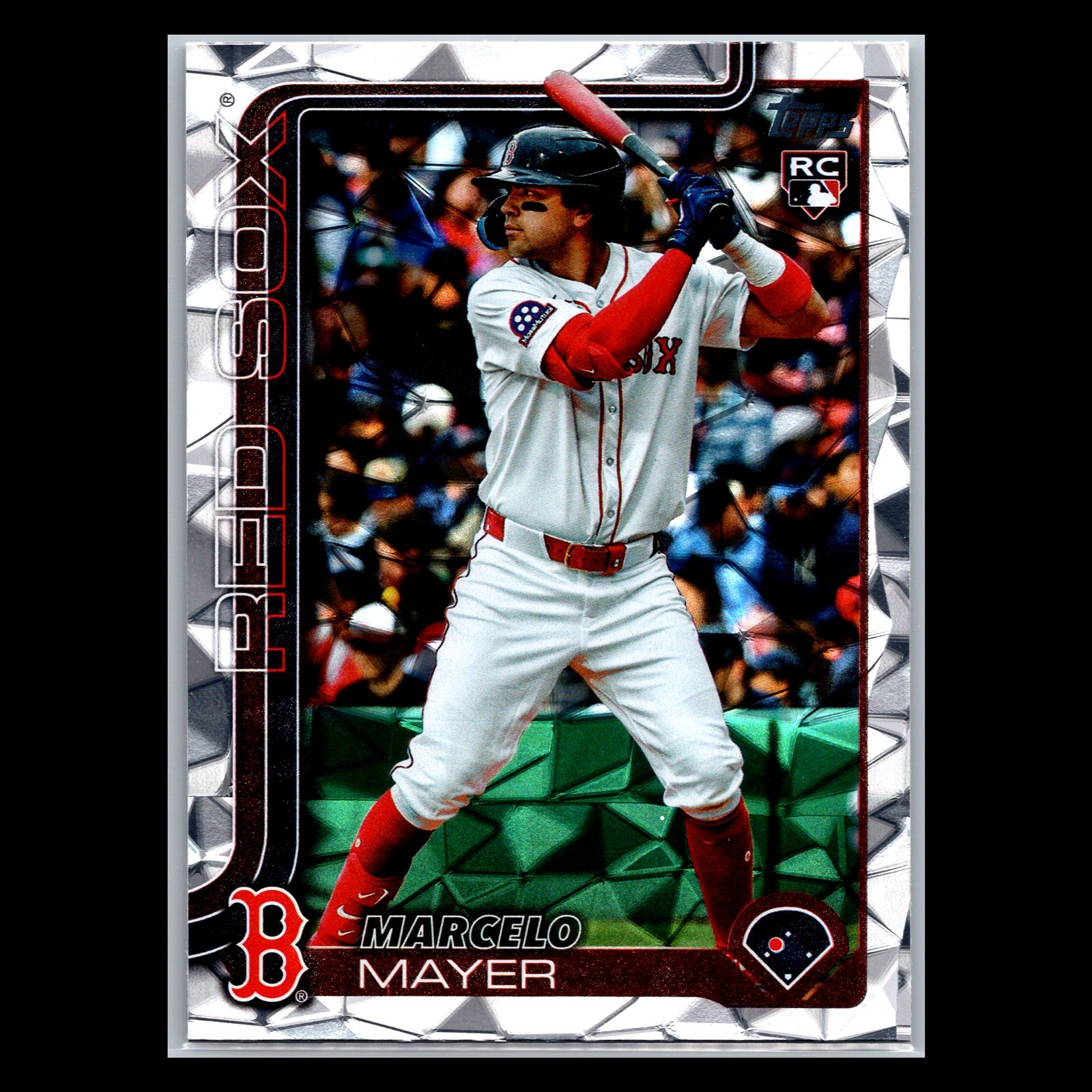 2025 Topps Update Series #US105 Marcelo Mayer Rookie Diamante Foil (RC)