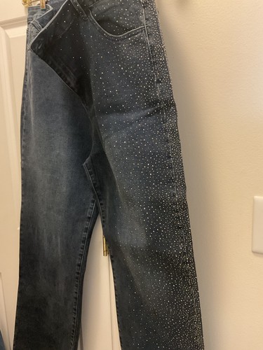 Aqua Studded Jeans