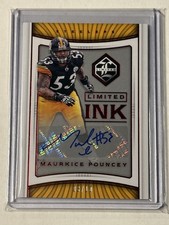 2017 Panini Limited Maurkice Pouncey Limited Ink Autograph Ruby #d /10 Steelers