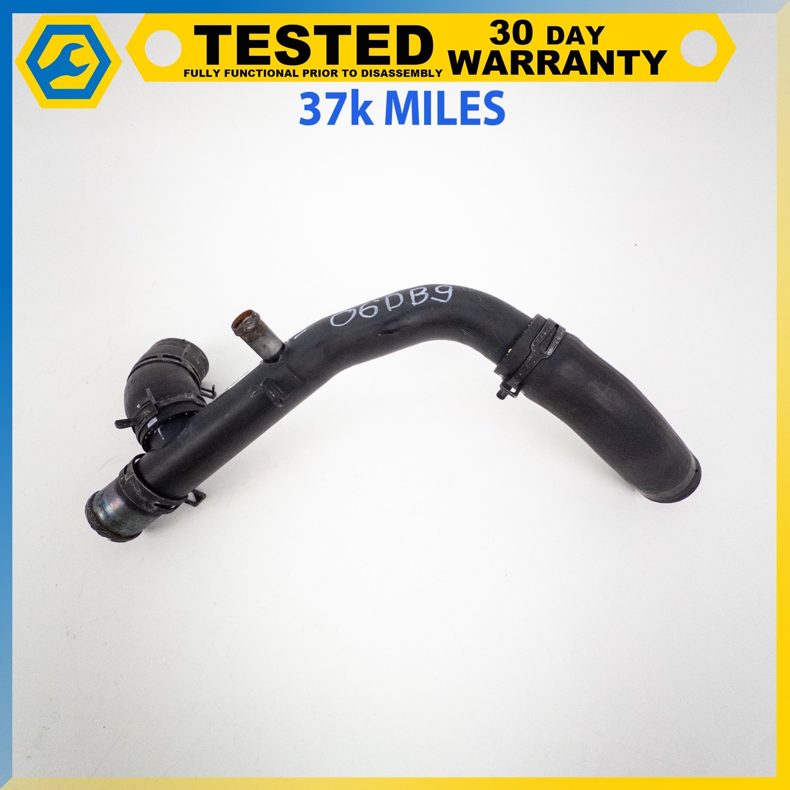 05-19 ASTON MARTIN DB9 DBS RAPIDE 6.0L ENGINE WATER COOLANT HOSE PIPE LINE OEM