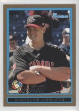 2009 Bowman World Baseball Classic Gold Nicholas Weglarz #BW9 f1w
