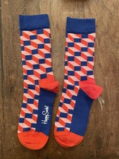 Happy Socks taglia 36-40, fantasia geometrica