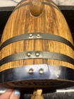 Wooden Whiskey, Barrel Maker’s Mark Wooden Whiskey Barrel 9.5”Lx6.5”W — photo 6