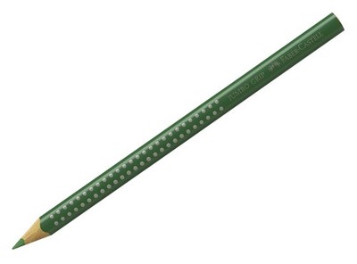 Faber Castell 110967 ''Jumbo Grip'' Crayon, Olive Green