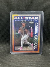 2025 Topps Series 2 - Corbin Carroll mojo 1990 Chrome Silver Pack All-Stars 