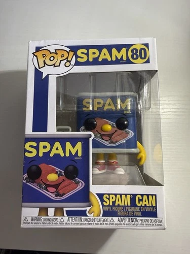 Funko Pop! Ad Icons Spam Can #80 Vinyl Figure 2020 Blue Yellow Red White Black