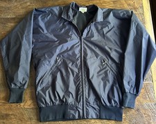 Vintage Pelzer Rainwear Oregon Gore-Tex Rain Coat Navy Blue Made in USA Size L