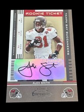 2005 Playoff Contenders Alex Smith Rookie Ticket Auto #182