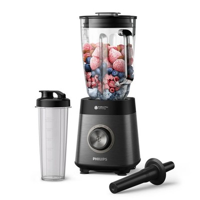 Philips Standmixer 5000 Series, 1200W, Glas, variable Geschwindigkeit (HR3041/00)