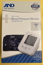 A &D Deluxe Blood Pressure Monitor Wide Range Cuff - Clinically Validated