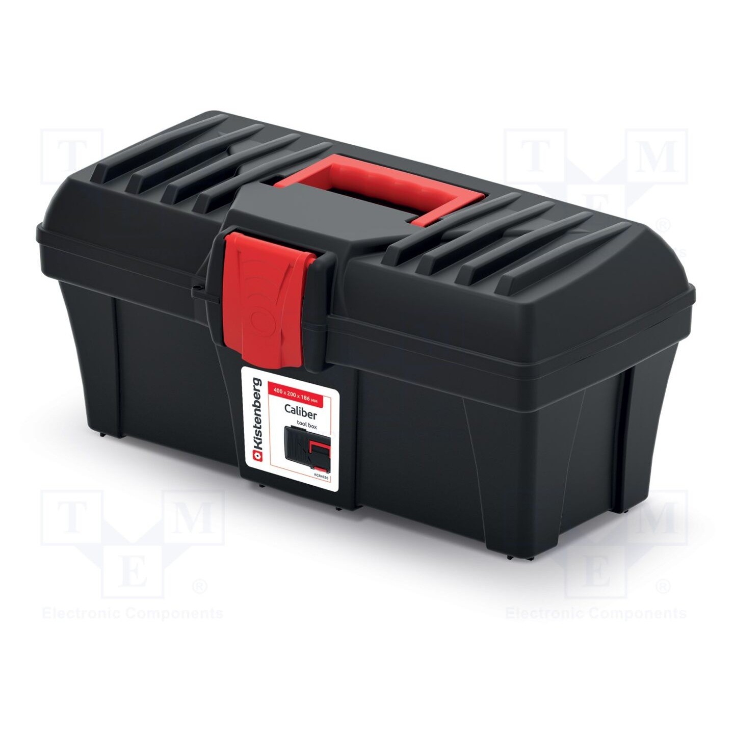 Eurostore07 Schwarz Werkzeugbox Caliber Kcr4020, 400X200x186 Mm - Bild 2