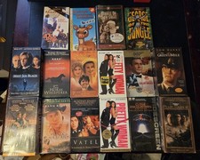 Lot Of 16 Vintage Sealed VHS Tapes