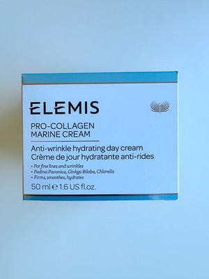 ELEMIS PRO-COLLAGEN MARINE CREAM 50 ml 1.6oz ANTI WRINKLE CREAM GENUINE EXP 2027