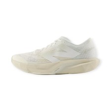 New Balance FuelCell Rebel V4 White Linen Training Running Shoes MFCXLJ4