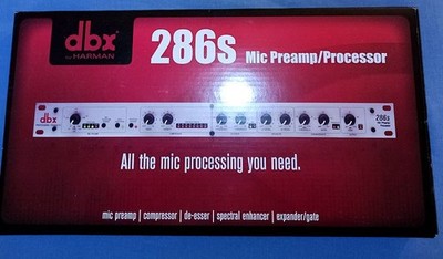 DBX 286s Microphone Pre-amp Processor