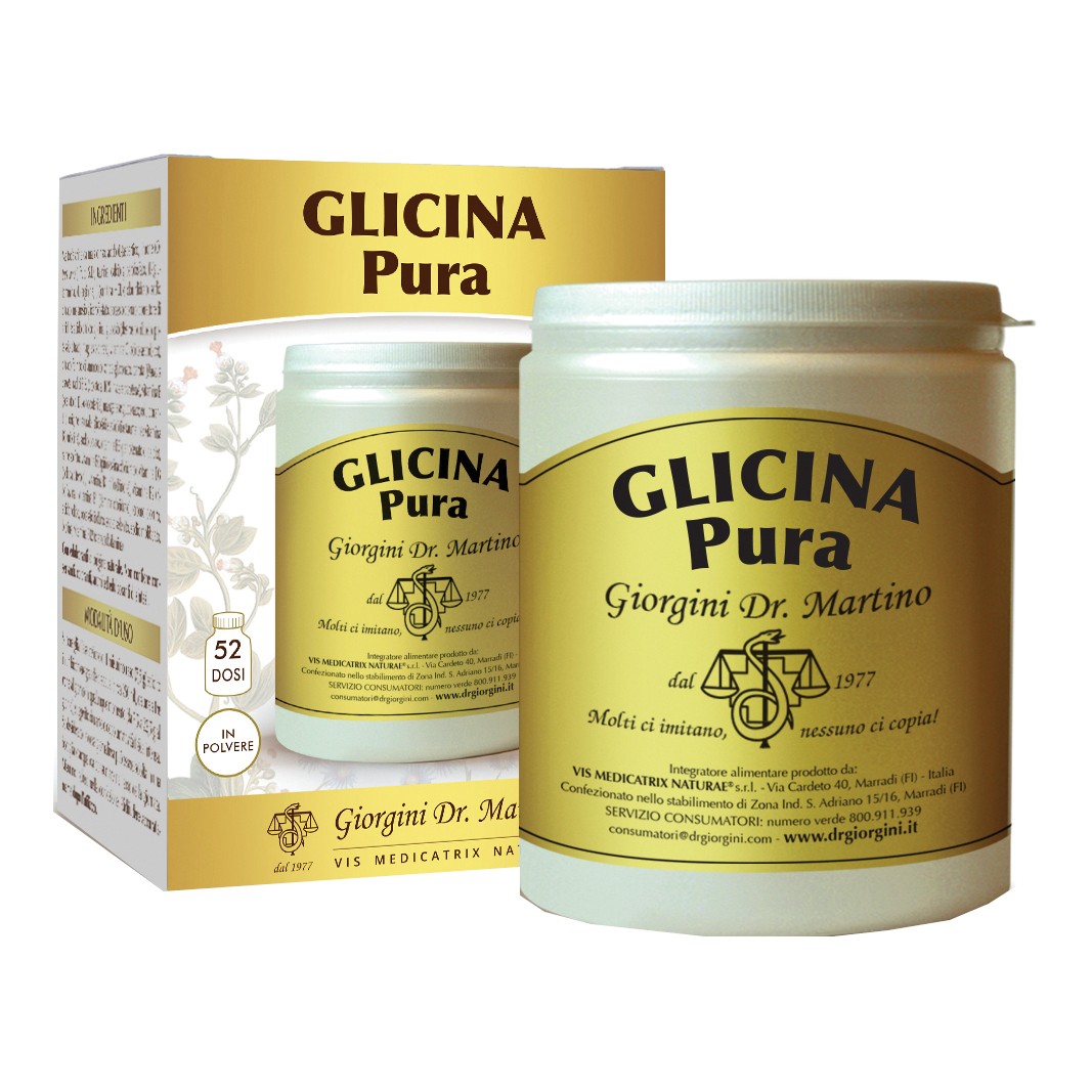 Glicina Pura 250g Polvere Solubile | Recupero Muscolare e Articolazioni