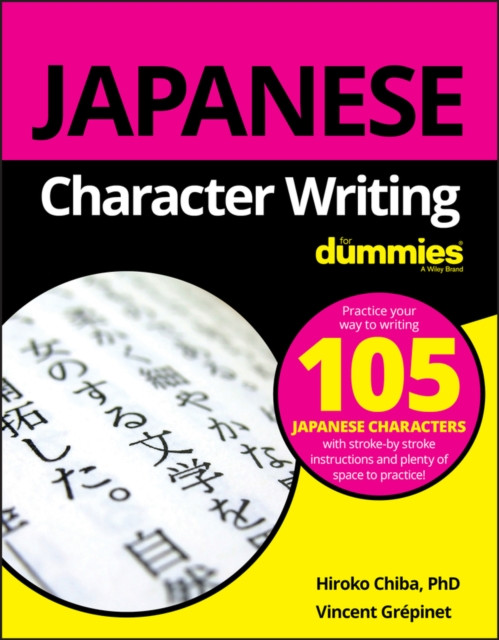 Japanese Character Writing For Dummies by Hiroko M. Chiba (Paperback Book)