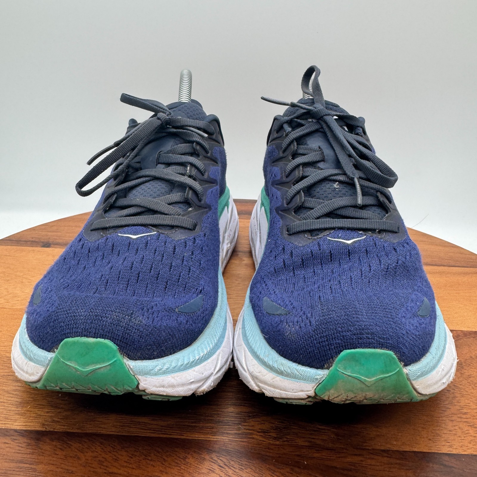 Hoka One One Clifton 8 Shoes Womens 10 Blue Running Athletic Sneakers Trainers thumbnail 2