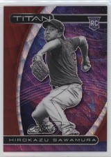2021 Panini Chronicles Titan Ruby Wave Prizm 10/199 Hirokazu Sawamura #23 16jo