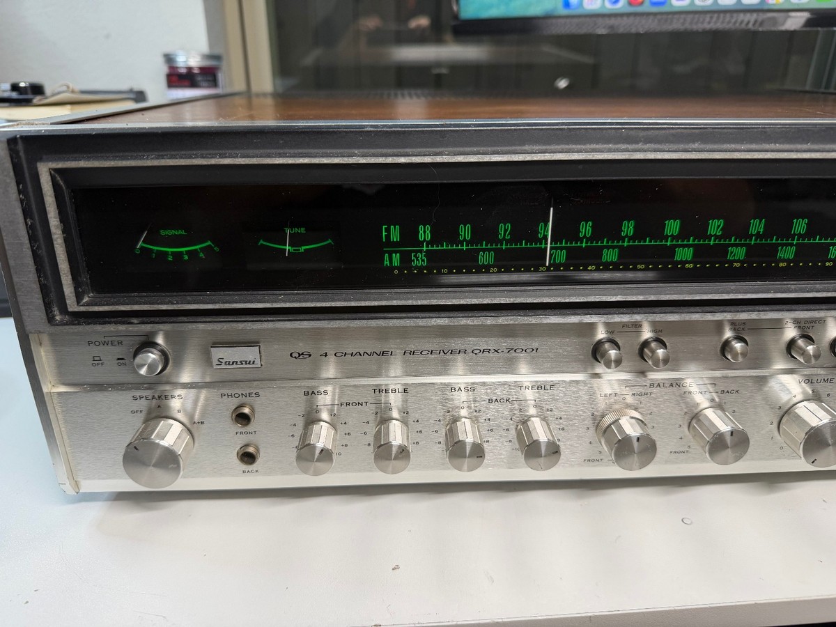 Vintage Sansui QRX-7001 4 Channel Quadraphonic Stereo Receiver | eBay