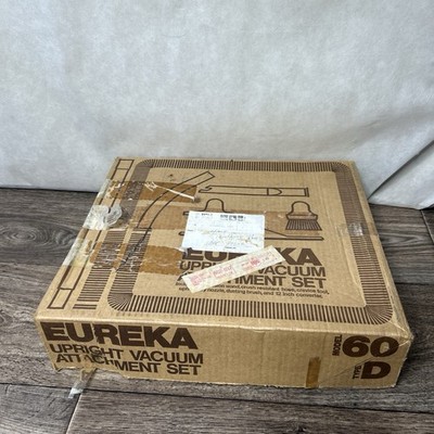 Eureka Upright Vacuum Attachment Set Model 60 Type D NOS White Accessory Kit G