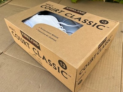 New vintage Costco Kirkland Court classic men's tennis shoes, size