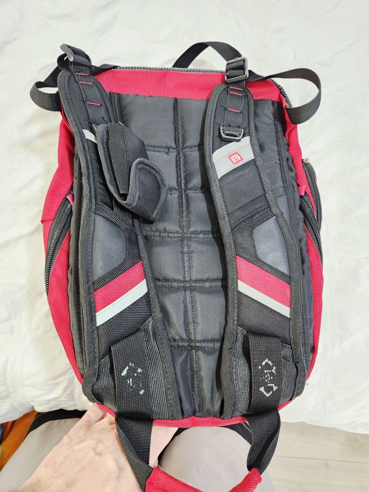 Ful Backpack Pockets Padded Straps Solid Black Wi… - image 4