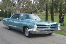 1966 Pontiac Bonneville 4 Door Hardtop 4x6 Borderless Photo