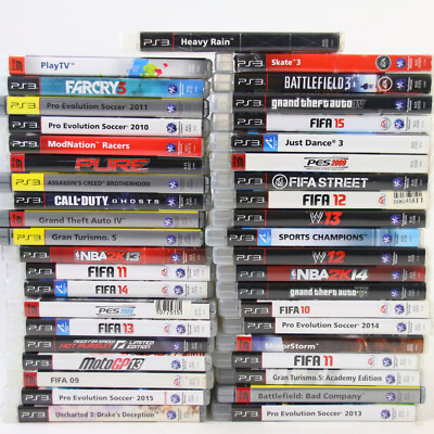 Sony Playstation 3 PS3 Sammlung Konvolut 41st. Call of Duty GTA Farcry Pure Fifa