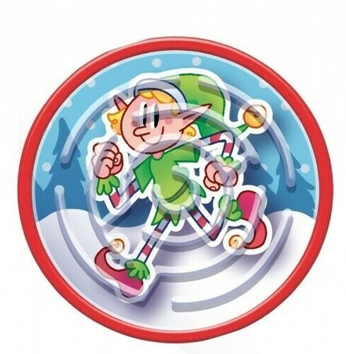 CHRISTMAS PUZZLE PINBALL MAZES KIDS STOCKING FILLERS BOYS GIRLS PARTY BAGS TOY - Bild 5 von 5