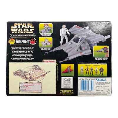 ケナー スターウォーズ エアスピーダー エクスパンデッドユニバース 未開封 当時 Star Wars Expanded Universe Airspeeder with exclusive Pilot Kenner