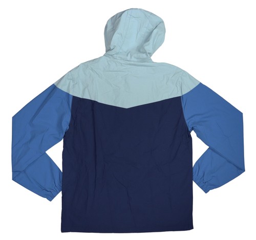 Weatherproof Full Zip Hooded Windbreaker Men's Jacket M NWT Federal Blue - Picture 3 of 3