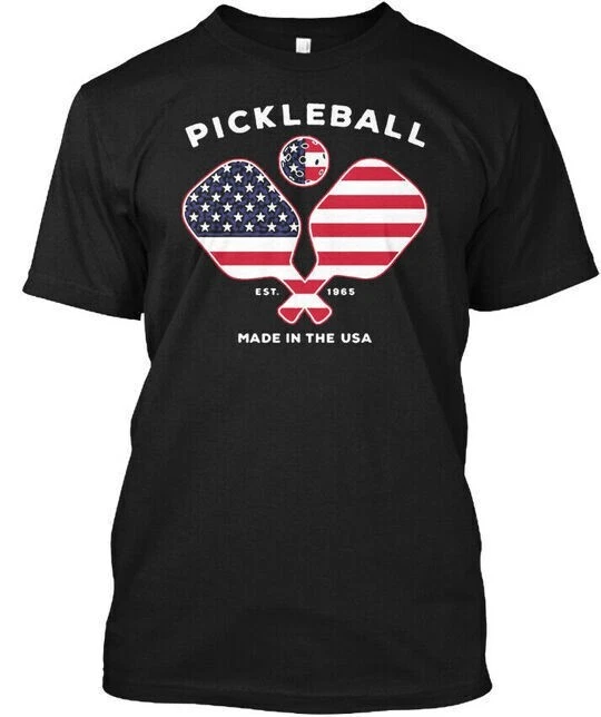Pickleball Made In The Usa 1965 - Est T-Shirt Made in the USA Size S to 5XL