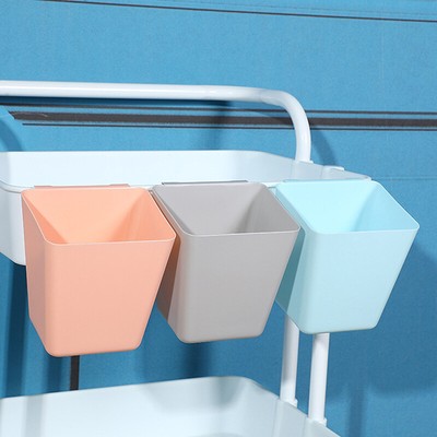 Schönheitssalon Mobile Cart Changes Korb Hautpflege Werkzeug Plastik Lagerbox 