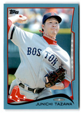 2014 Topps Blue Border #131 Junichi Tazawa NM-MT Red Sox ID:73115