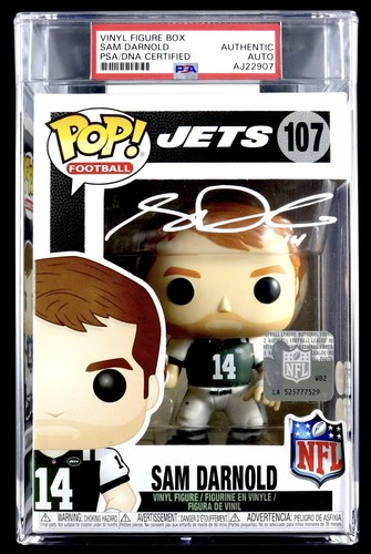 Sam Darnold NFL Main Signé Encapsulé Funko Pop Jouet #107 Slabbed Avec PSA COA Sam Darnold NFL Main Signé Encapsulé Funko Pop Jouet #107 Slabbed Avec PSA COA | Funko Pop | 2 Sam Darnold NFL Main Signé Encapsulé Funko Pop Jouet #107 Slabbed Avec PSA COA | Funko Pop