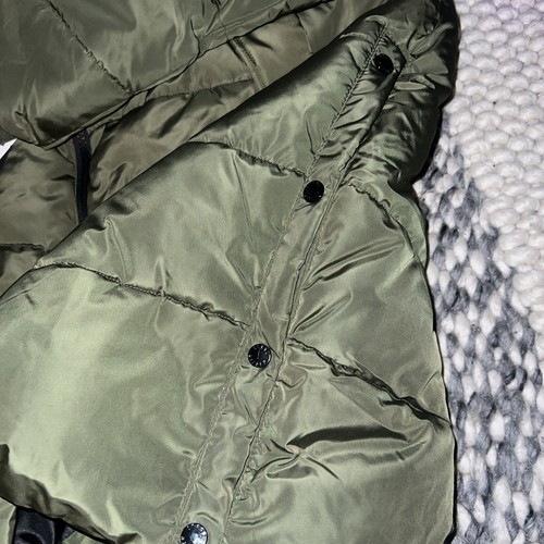 NWT Steve Madden Coat Women's Quilted Puffer Jacket Size 2X Olive Green Heavy - Picture 4 of 12