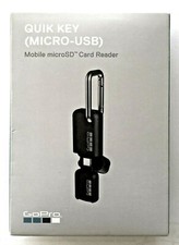 GoPro Quik Key USB Android Micro SD Mobile Photo Video Card Reader - NEW