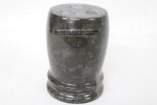 GENUINE MARBLE BATHROOM TOOTHBRUSH HOLDER -CHARCOAL/GRAY