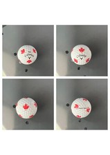 LOGO GOLF BALL-EARLY CALLAWAY TRUVIS- 150 CANADA 150TH..9.5/10 GRADE