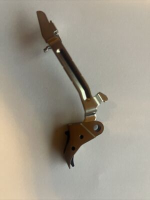CURVED FACE CARRY TRIGGER W/ BAR FOR GEN 3 GL0CK MODELS 17, 19, 23, 26, 27, BRZ