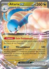 Carte Pokémon Altaria ex 140/182 EV04 Faille Paradoxe Double Rare FR