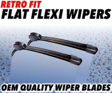 BMW Mini one s cooper all HOOK FIT Flat Wiper Blades
