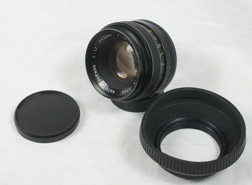Auto Revuenon 55mm f/1.7 M42 Mount Lens 313519