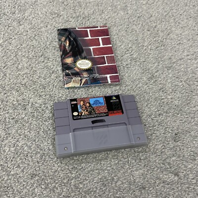 Home Improvement Super Nintendo SNES Authentic Cartridge & POSTER Tested