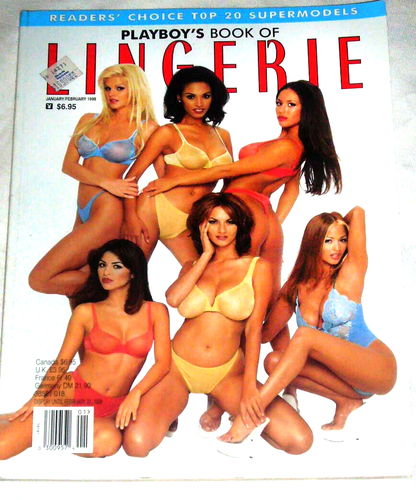 Playboy Magazine Classic Lingerie Book Special January 1998 Playmates