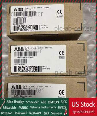 1PC New ABB RPBA-01 Profibus Comm Module RPBA01 Fast Shipping US Free TAX