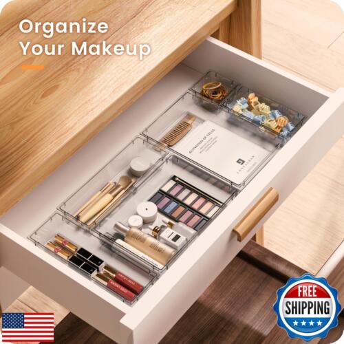 A-LuGei 【28PCS】 Drawer Organizer, Bathroom Organizers and Storage, Makeup org - Picture 3 of 5