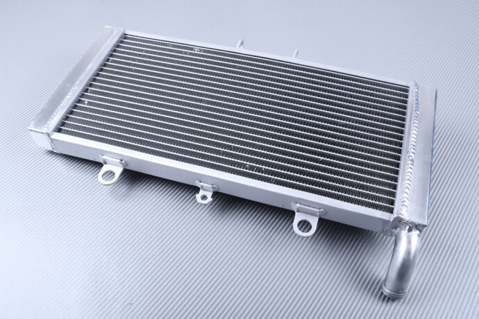 Radiateur moto racing pour Honda CB1300 et CB 1300 S de 2003 à 2008 en aluminium argent